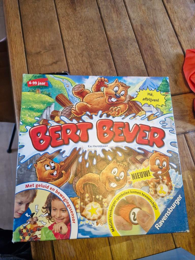 Bert bever, Drie of vier spelers, Ophalen, Zo goed als nieuw, Ravensburger