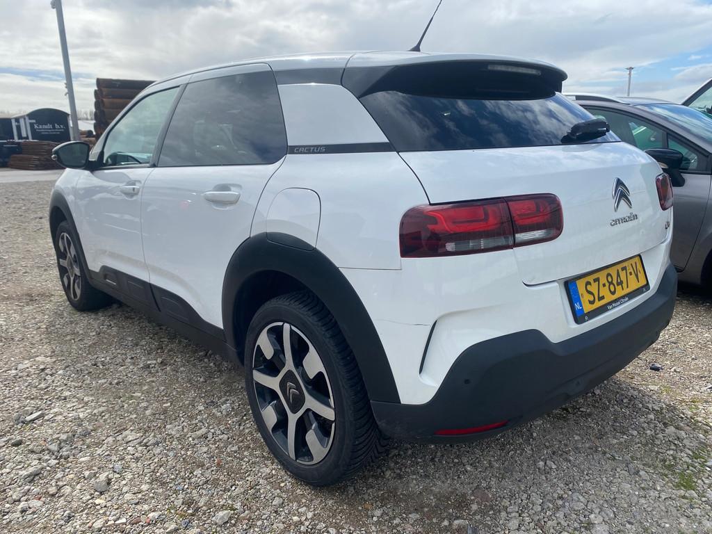 Citroen C4 Cactus 2018 * 1.2 PureTech Shine * EURO 6 * MOTOR, Auto's, Voorwielaandrijving, Euro 6, 1199 cc, Wit