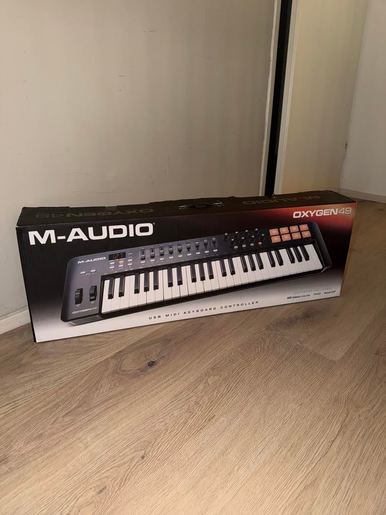 M-audio Oxygen 49 USB midi keyboard, Ophalen, Zo goed als nieuw, 49 toetsen, Overige merken