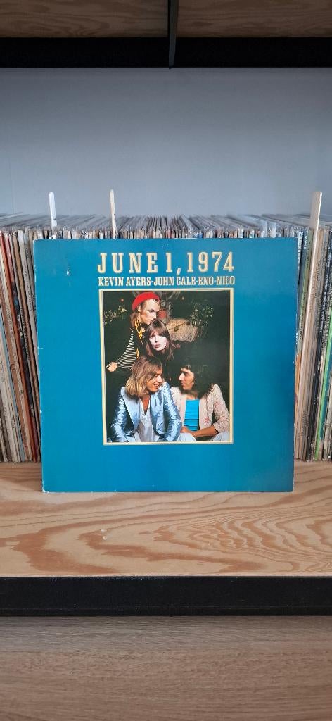 Lp Kevin Ayers, John Cale, Brian Eno, Nico - June 1, 1974, Cd's en Dvd's, Vinyl | Rock, Ophalen of Verzenden, Zo goed als nieuw