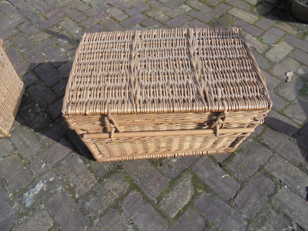 antiek bakker of de slager mand, Ophalen of Verzenden