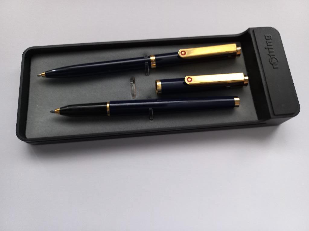 rOtring set balpen en rollkuli in doos, Verzamelen, Overige merken, Pennenset, Nieuw, Met doosje