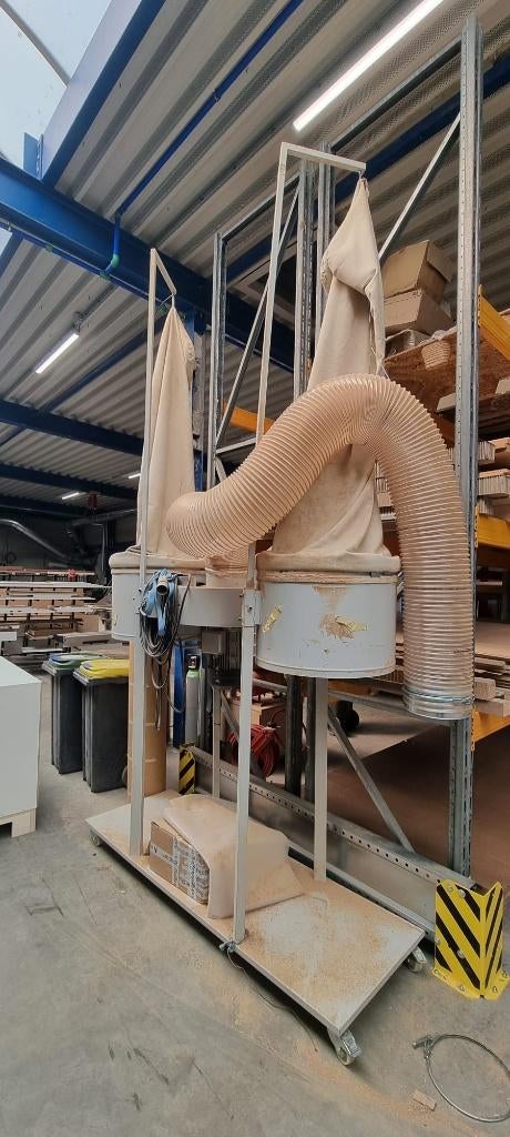 Afzuig unit, Ophalen, Gebruikt, Afkortzaag, 30 tot 70 mm