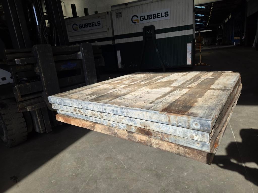 4st steenschotten 114x110x4.5cm, Ophalen, Gebruikt, Minder dan 180 cm, Overige typen