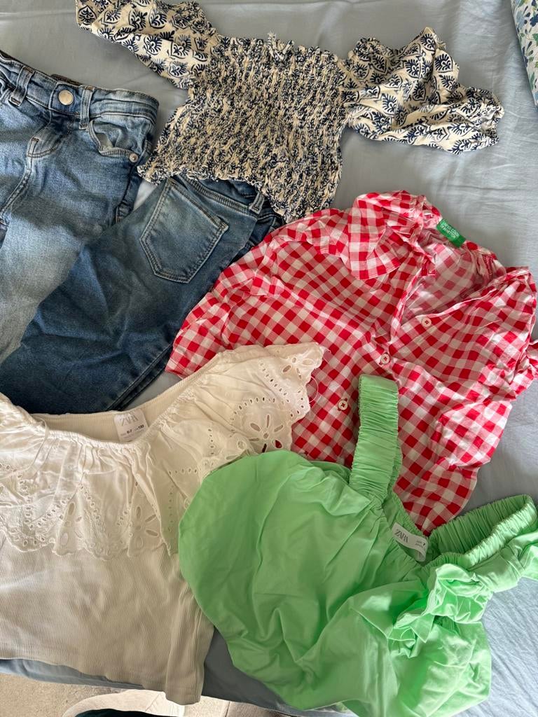 Kleding pakket meisjes maat 122, Kinderen en Baby's, Kinderkleding | Maat 122, Ophalen of Verzenden, Gebruikt, Meisje, Setje