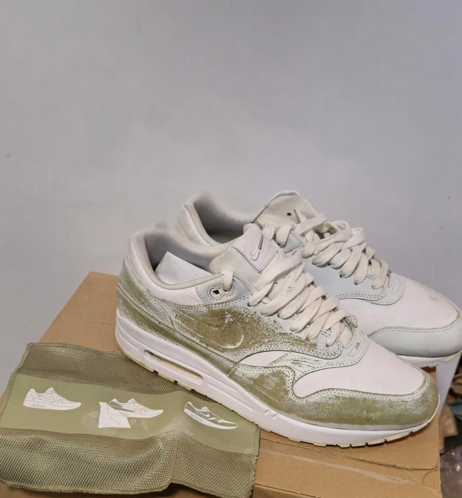 NIKE AIR MAX 1 RUB AWAY PISTACHE MAAT 46, Kleding | Heren, Schoenen, Ophalen of Verzenden, Zo goed als nieuw, Overige kleuren