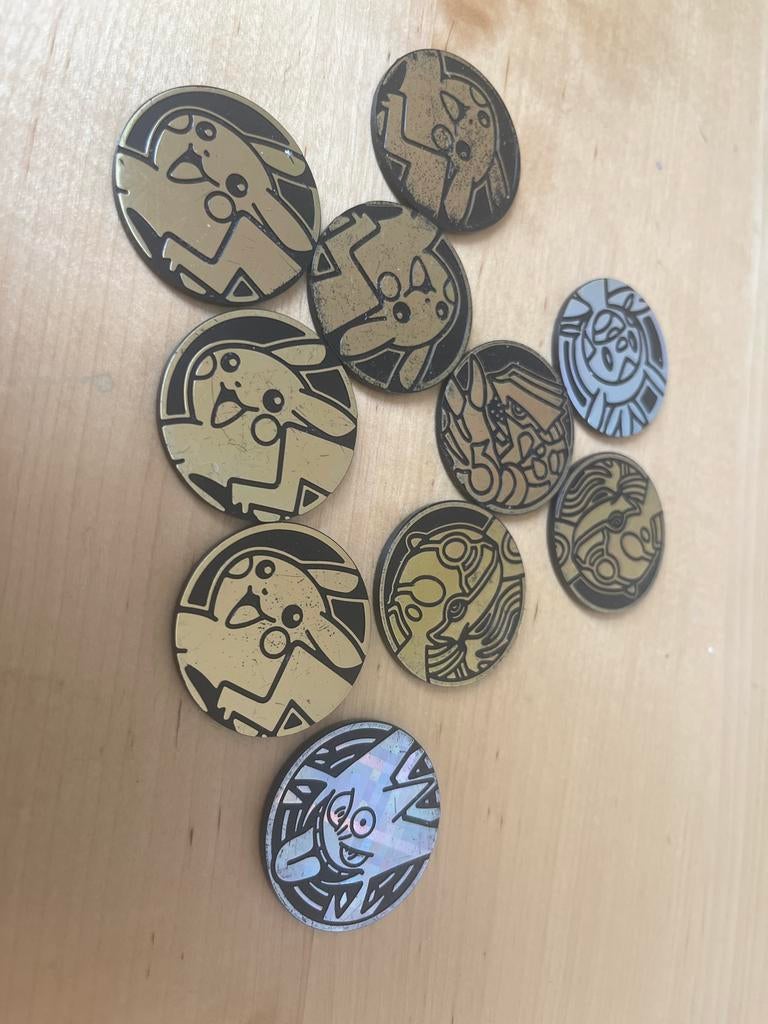 Pokémon munten incl. Mega Gengar, Verzamelen, Ophalen of Verzenden, Gebruikt