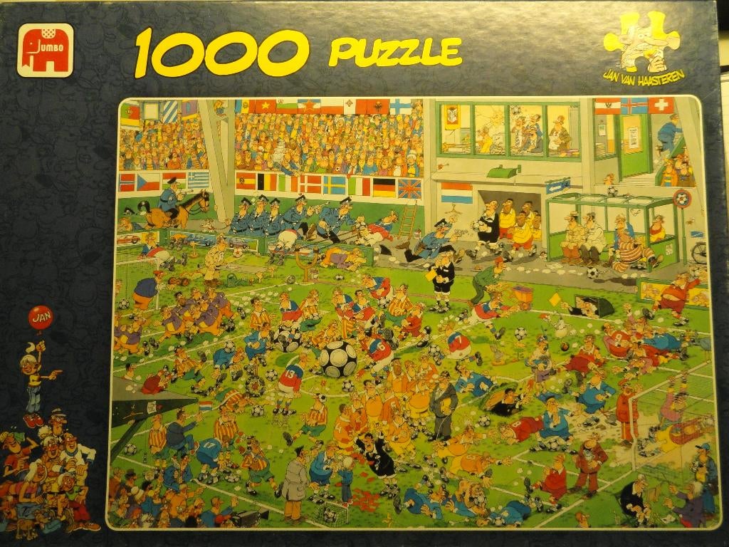 Jan van Haasteren puzzels, Ophalen of Verzenden, 500 t/m 1500 stukjes, Zo goed als nieuw, Legpuzzel