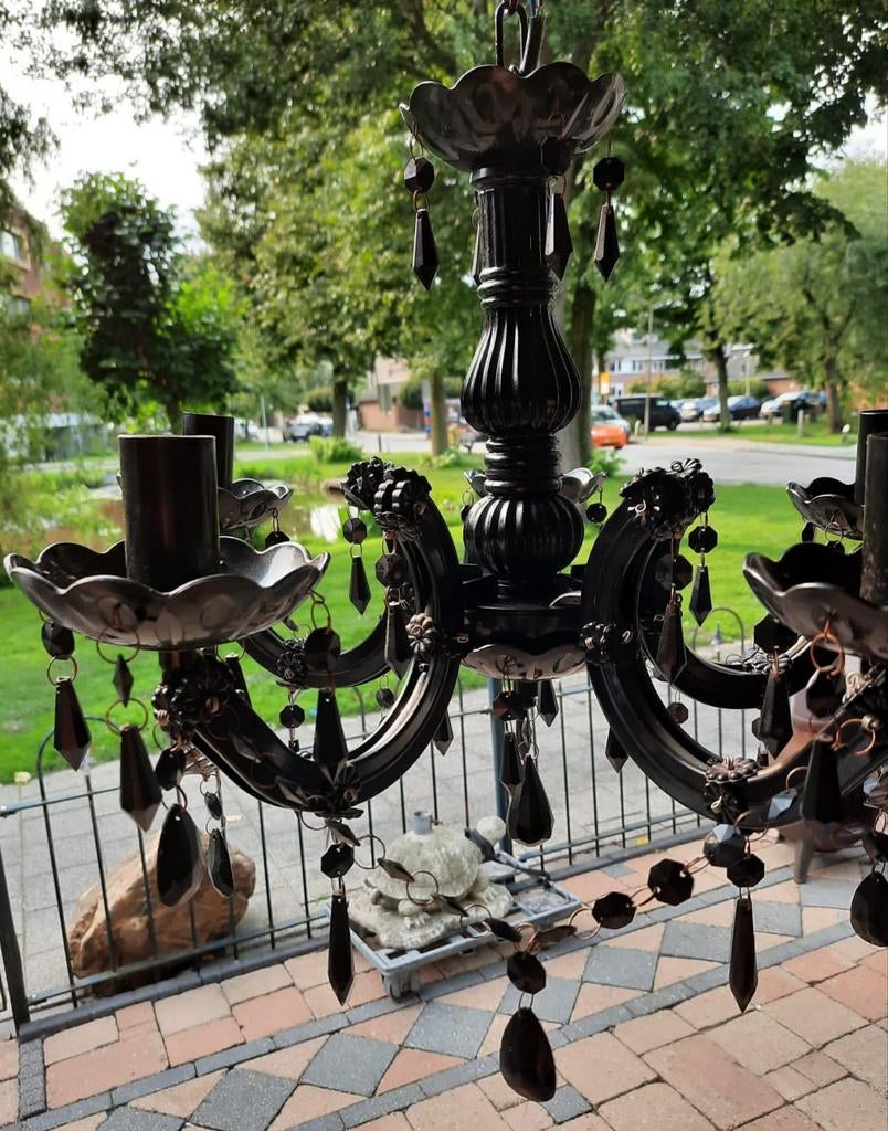 Lamp Barok Zwart, Ophalen