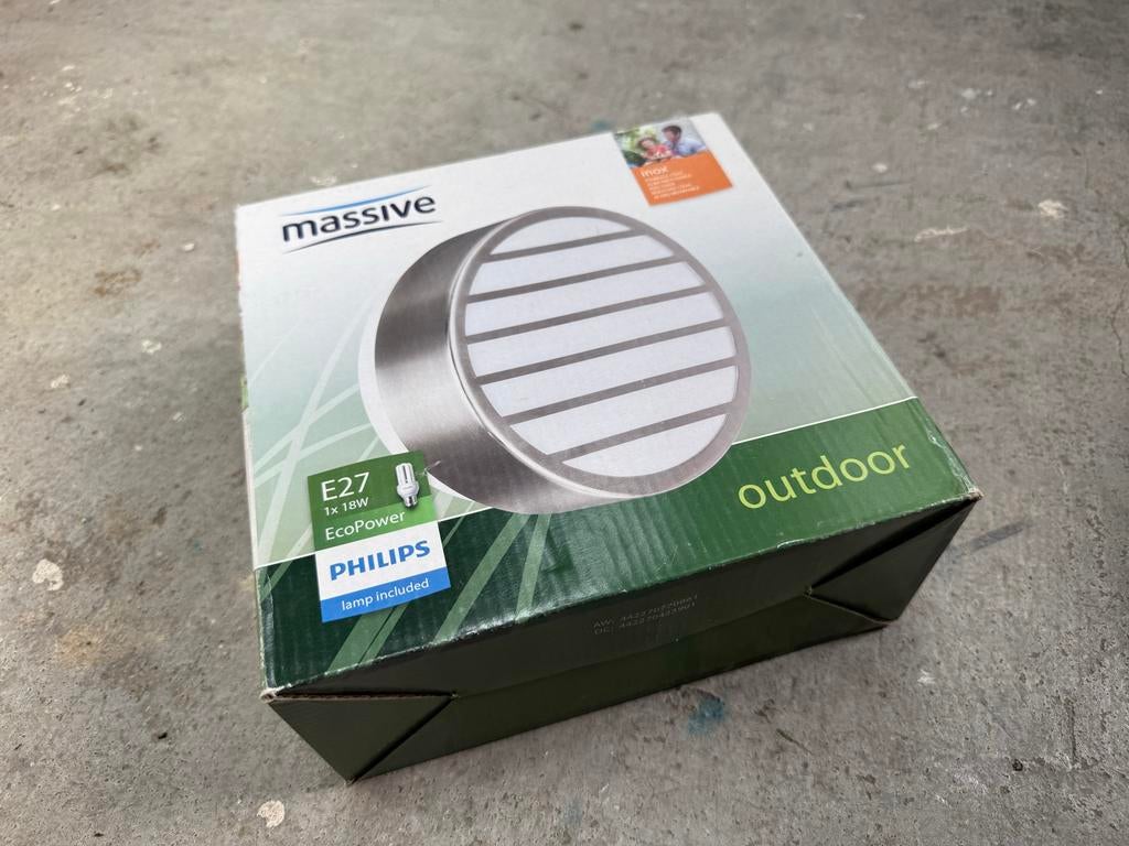 Buitenlamp met bewegingssensor, Tuin en Terras, Bewegingssensor, Minder dan 50 watt, Wandlamp, Nieuw