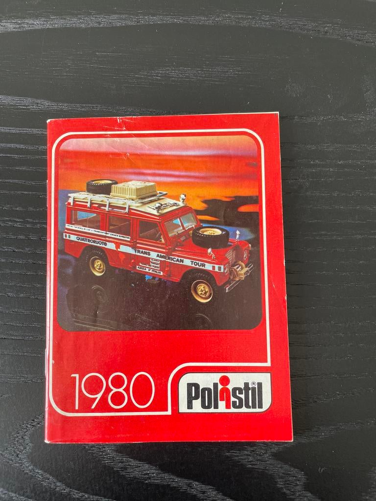 Polistil catalogus 1980, Overige merken, Gebruikt, Ophalen of Verzenden, Groter dan 1:32