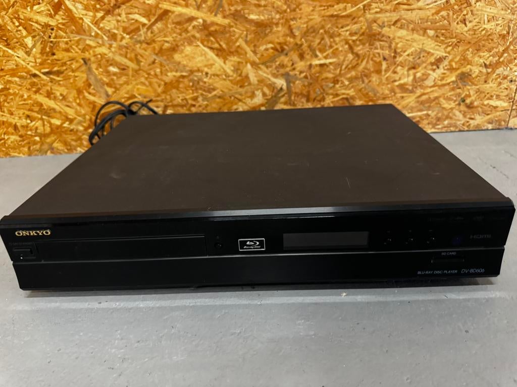 Onkyo DV-BD606 Blu-ray Disc Speler - getest - ReK4, Overige merken, Ophalen of Verzenden, Zo goed als nieuw, X