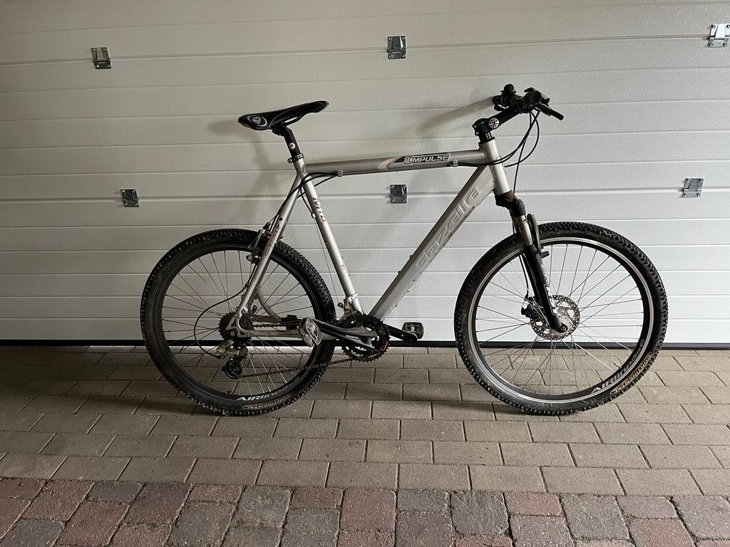 Gazelle Impulse Mountainbike - Zilver, Fietsen en Brommers, Ophalen, Gebruikt, Hardtail, Heren