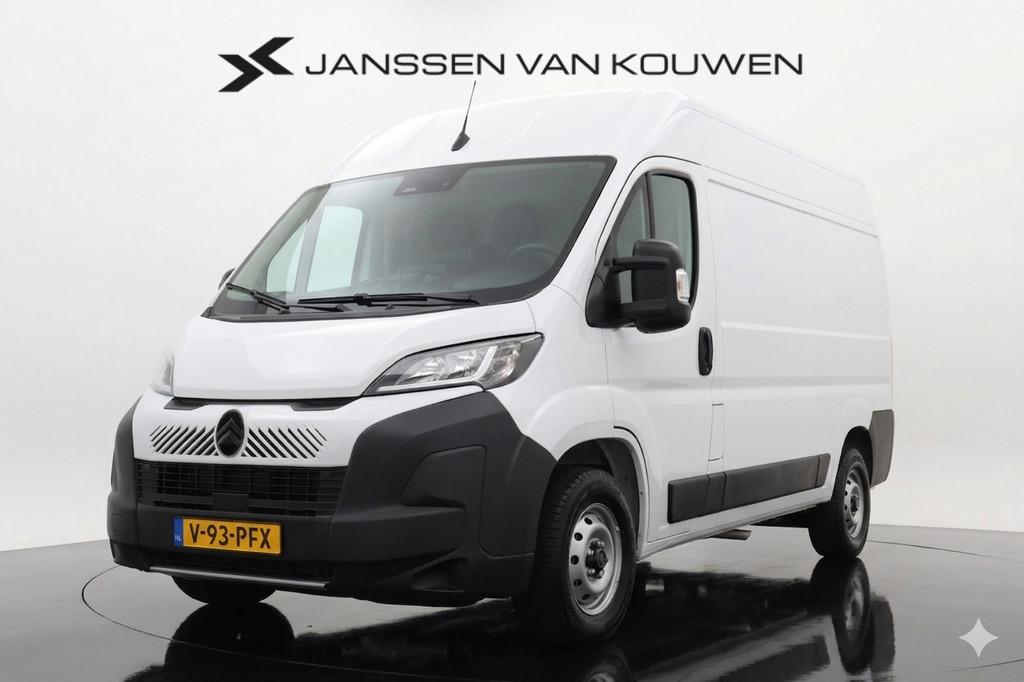 Citroen Jumper 2.2 BlueHDi 140 S&S L2H2 3.5t Navi / Camera /, Voorwielaandrijving, Stof, Gebruikt, Euro 6