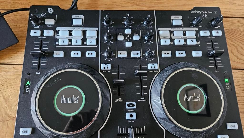Hercules DJ 4 Set, Muziek en Instrumenten, Dj-sets en Draaitafels, Ophalen of Verzenden, Gebruikt, Overige merken