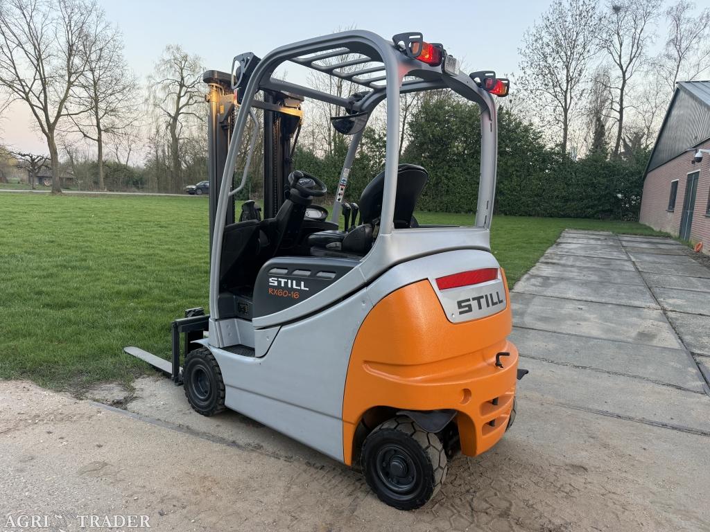 Still 1600KG elektrisch 3-delig Freelift Sideshift 4400 uur, Info@vanbeurdenheftrucks.nl, Still, Heftruck, Ophalen of Verzenden