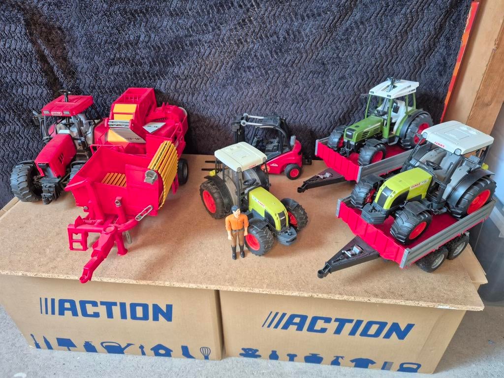 Bruder Speelgoed tractoren en landbouwmachines, Kinderen en Baby's, Speelgoed | Speelgoedvoertuigen, Ophalen of Verzenden