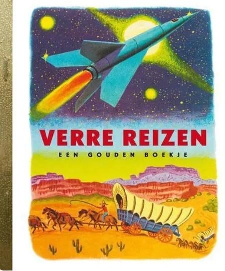 Gouden boekje: Verre reizen, Fictie algemeen, Jongen of Meisje, Zo goed als nieuw, 4 jaar