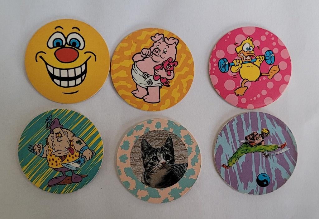 Allerlei, collector caps, Pokémon munten, Bartjes, Fristi, Ophalen of Verzenden, Spiek, Losse flippo's