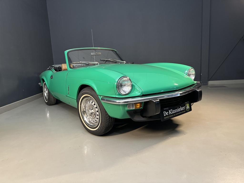 Triumph Spitfire 1500 TC (bj 1977), Auto's, 1493 cc, Cabriolet, Triumph, Origineel Nederlands