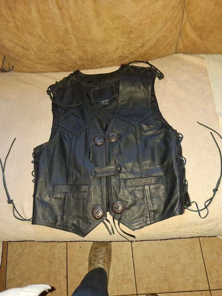 Bikervest, Motoren, Kleding | Motorkleding, Ophalen of Verzenden, Tweedehands, Handschoenen