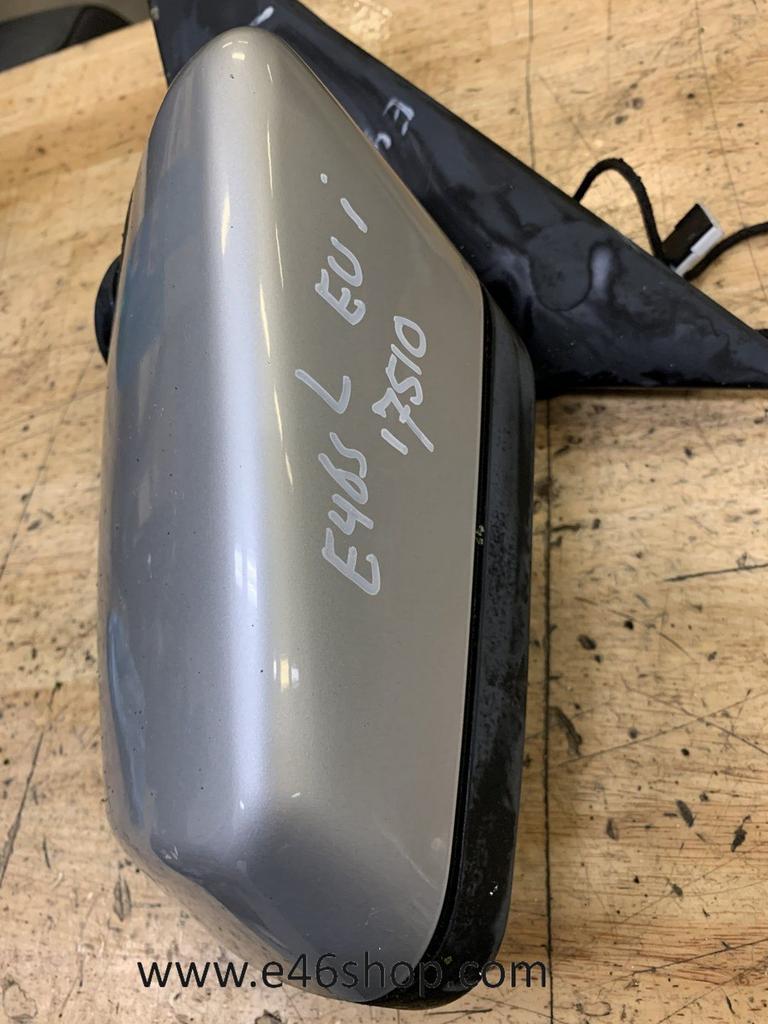 BMW E46 SPIEGEL LINKS TITAN SILBER, Auto-onderdelen, Spiegels, Gebruikt, -, -, Ophalen of Verzenden