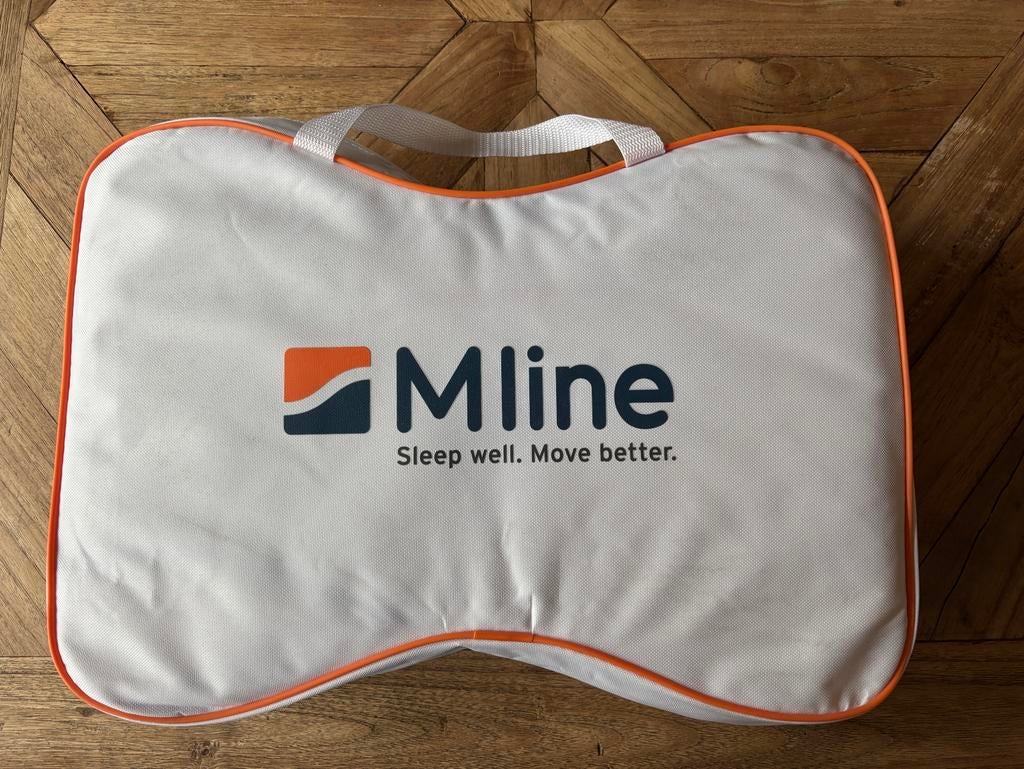 Mline hoofdkussen, Huis en Inrichting, Slaapkamer | Beddengoed, Eenpersoons, Wit, Nieuw, Ophalen of Verzenden