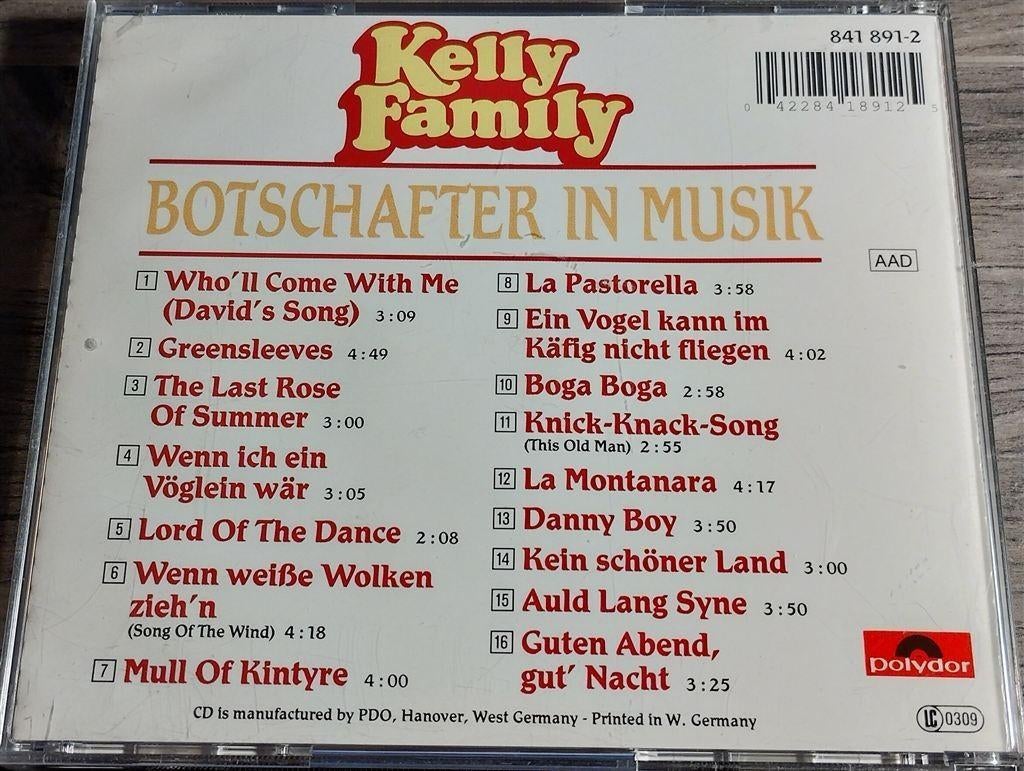 The Kelly Family - Botschafter In Musik, Ophalen of Verzenden, Zo goed als nieuw, Overige soorten