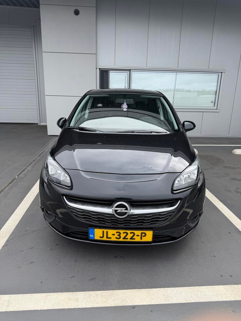 Opel Corsa 1.0 2016 Zwart, Auto's, Opel, Voorwielaandrijving, Zwart, Origineel Nederlands, 1200 kg