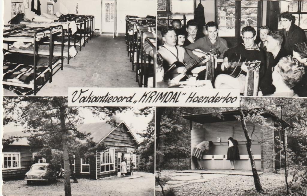 HOENDERLOO R.K. Vakantieoord Krimdal, Verzenden, 1960 tot 1980, Gelopen, Gelderland