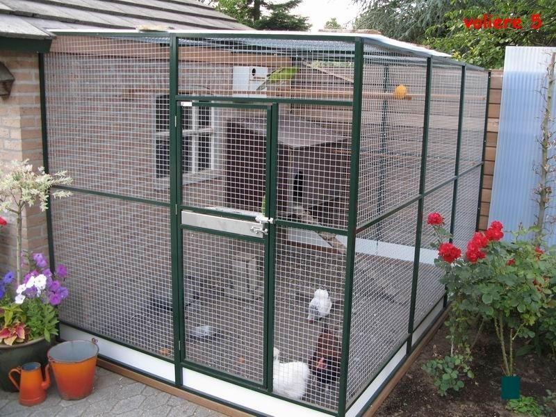 aluminium voliere, Ophalen, Nieuw, Aluminium, Volière
