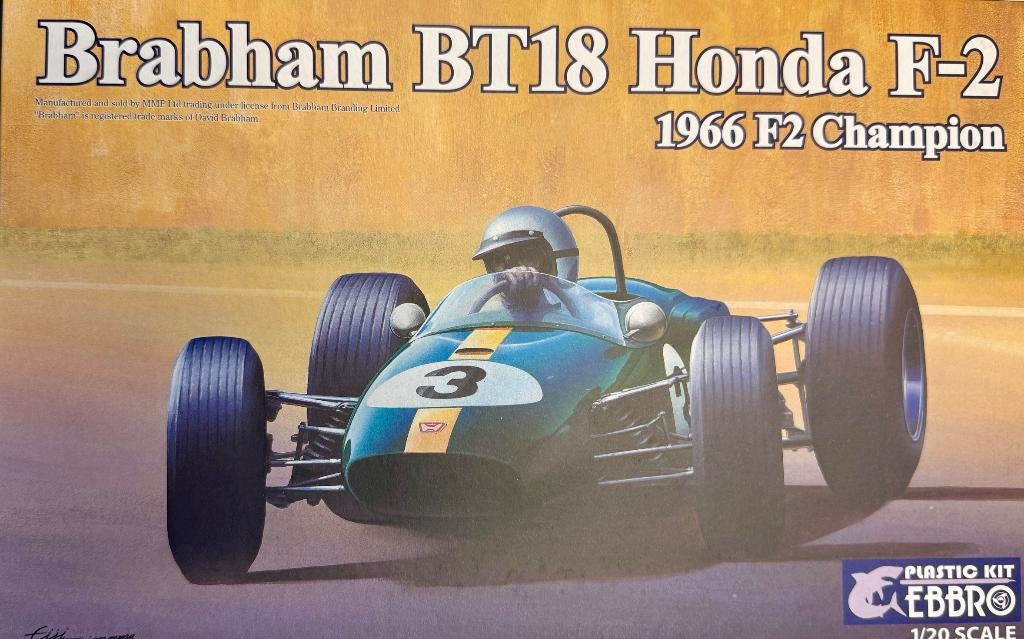 Coelianmodels, Ebbro 20022, BT 18 Honda, 1/20, € 49,99, Overige merken, Auto, Groter dan 1:32, Nieuw