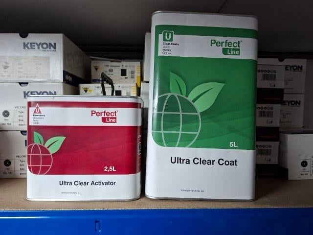 Autolak Perfect Line Blanke Lak en Verharder, Ophalen, Nieuw