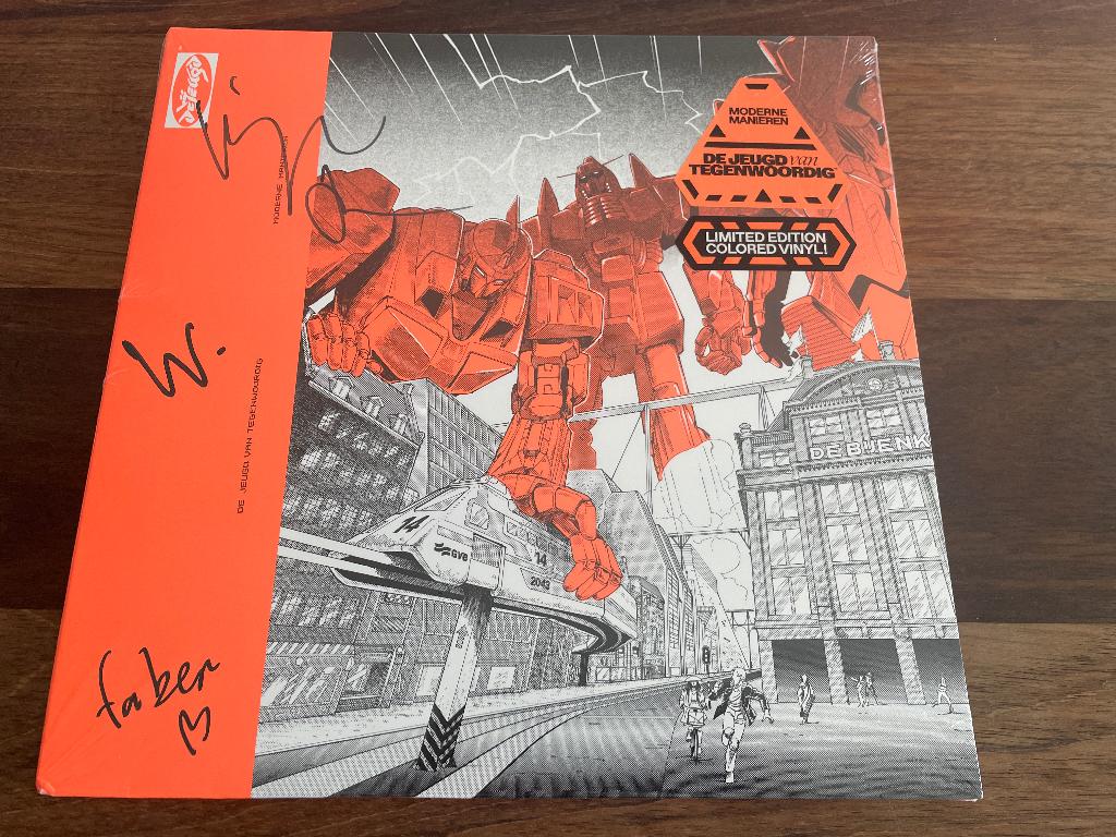 Vinyl LP Jeugd Van Tegenwoordig Moderne Manieren GESIGNEERD3, Cd's en Dvd's, Vinyl | Nederlandstalig, Ophalen of Verzenden, Nieuw in verpakking