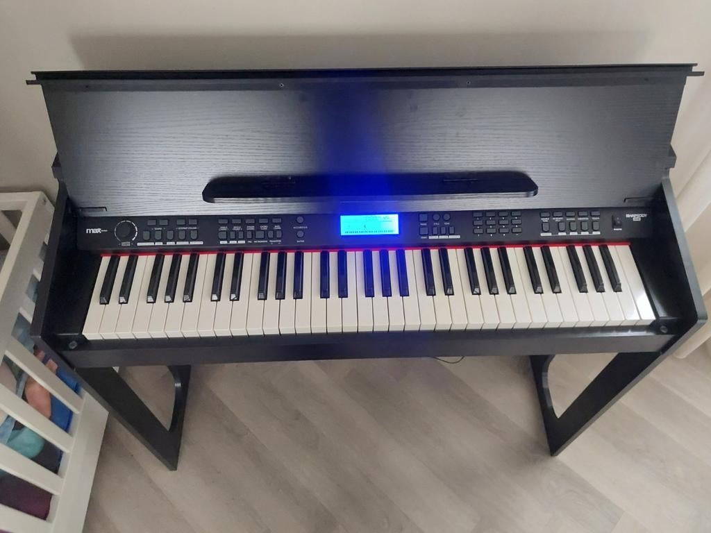 Piano  keyboard, Ophalen of Verzenden, Zo goed als nieuw, Zwart, Digitaal