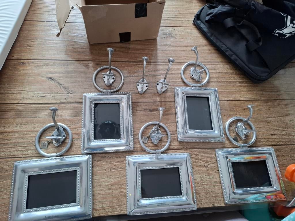 Riviera Maison fotolijsten en kapstokhaken, Ophalen of Verzenden