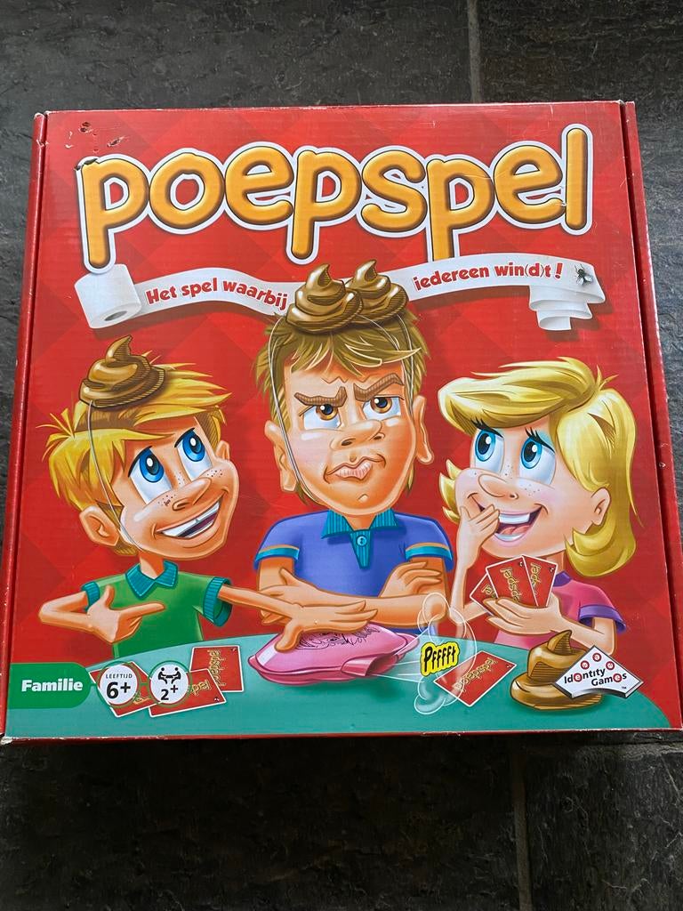 Poepspel - het dpel waarbij iedereen windt!, Ophalen of Verzenden