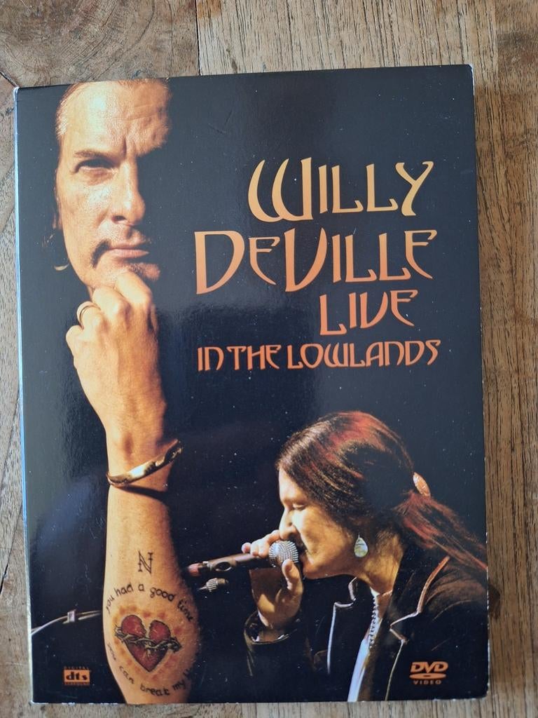 Willy DeVille Live In The Lowlands DVD - Paradiso Amsterdam, Alle leeftijden, Ophalen of Verzenden, Gebruikt, Muziek en Concerten