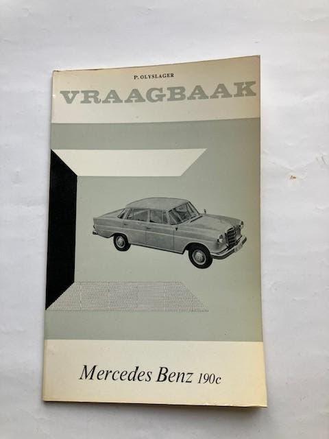Vraagbaak      Mercedes 190c  Heckflosse       1963 - 1965, Ophalen of Verzenden