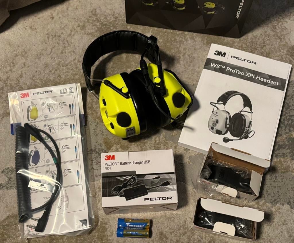 3M PELTOR WS ProTac XPI gehoorbeschermingsheadset, Ophalen of Verzenden, Bluetooth, Nieuw