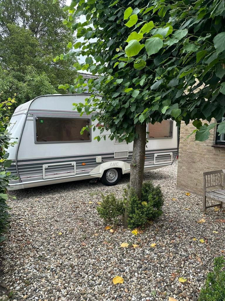 Lmc Münsterland caravan met mover, Caravans en Kamperen, Vast bed, Rondzit, Particulier, LMC en Münsterland