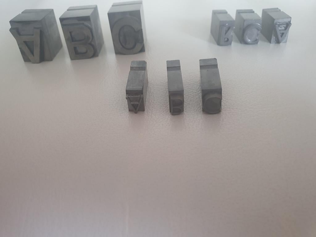 Drukpers letters, Ophalen of Verzenden