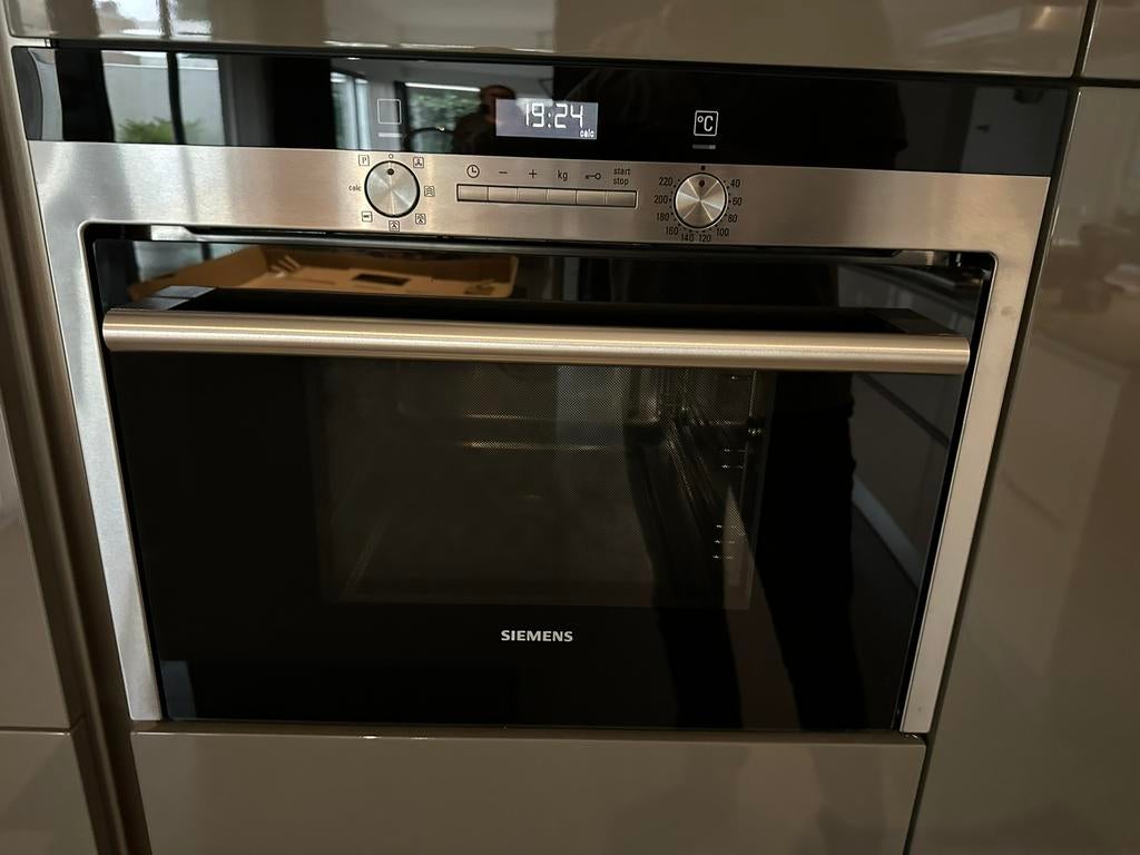 Siemens oven, Oven, Hete lucht, Zo goed als nieuw, Inbouw