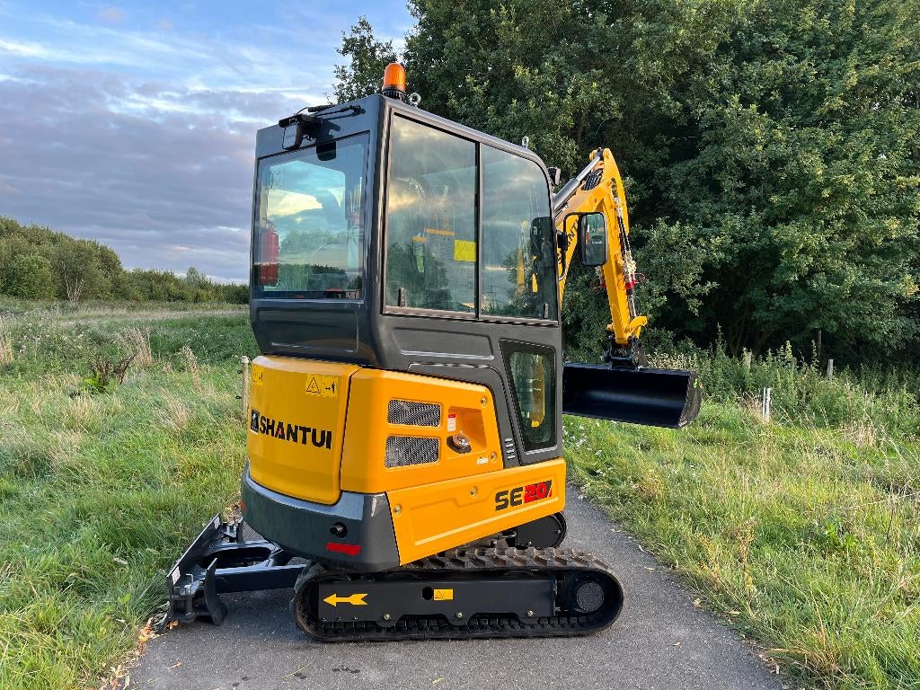 Shantui 2 ton minigraver Kubota 5 jaar garantie 5000 uur, Ophalen, Graafmachine