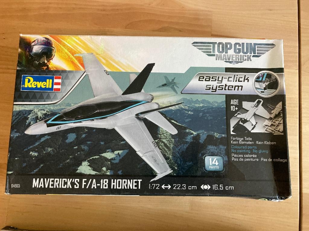 Revell Top Gun Maverick, Ophalen of Verzenden, Zo goed als nieuw, 1:72 tot 1:144, Revell