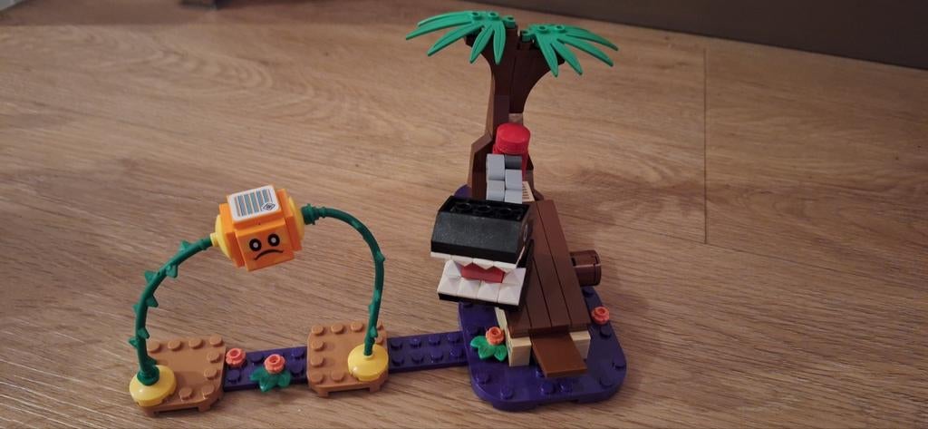 Lego Mario Chain Chomp Junglegevecht 71381, Ophalen of Verzenden, Zo goed als nieuw, Complete set, Lego