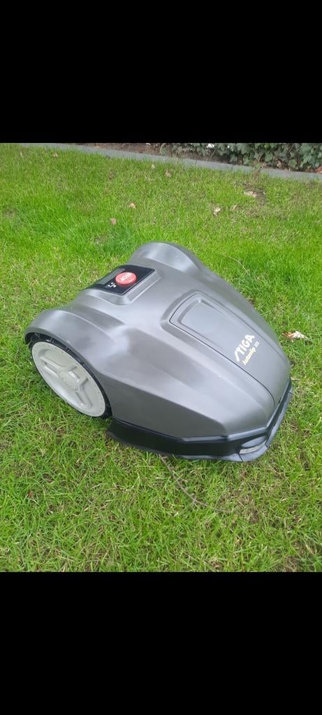 Stiga 221 robotmaaier, Ophalen, Gebruikt