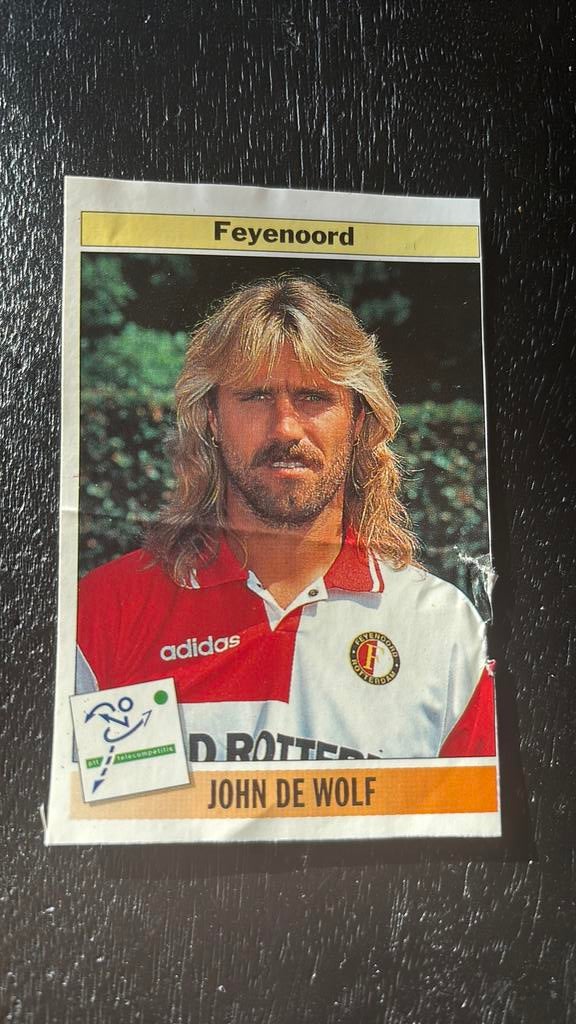 Panini voetbalplaatje feyenoord 1995, Verzamelen, Ophalen of Verzenden, Zo goed als nieuw, Feyenoord, Poster, Plaatje of Sticker