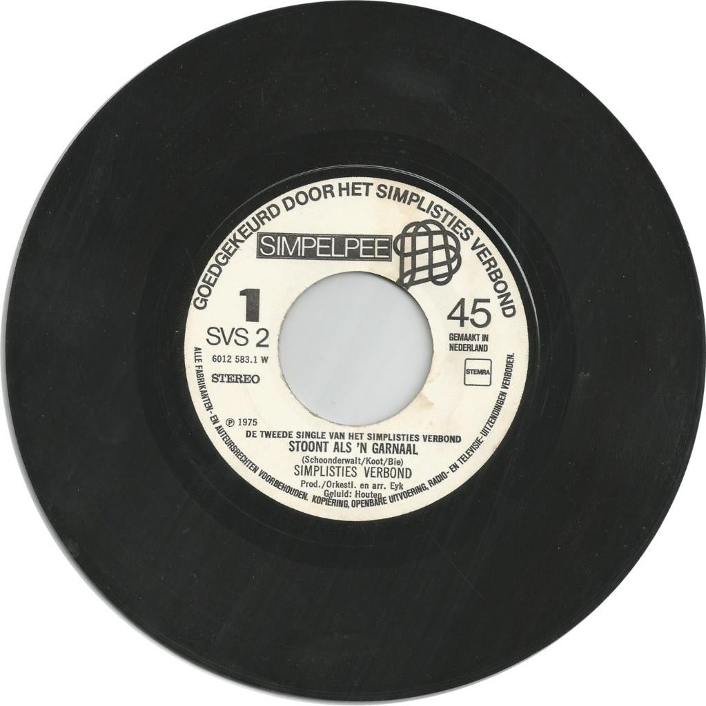 Het Simplisties Verbond ‎– Stoont Als Een Garnaal         #2, Cd's en Dvd's, Ophalen of Verzenden, Zo goed als nieuw, Overige formaten
