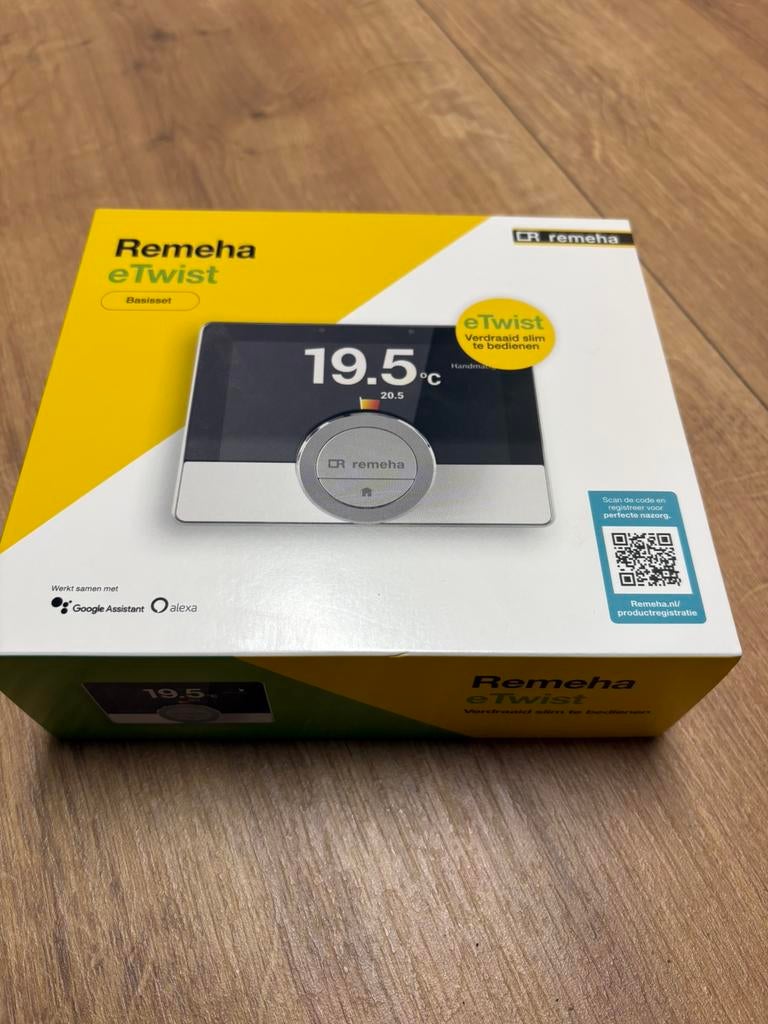 Remeha eTwist basisset thermostaat, Ophalen of Verzenden, Slimme thermostaat, Nieuw